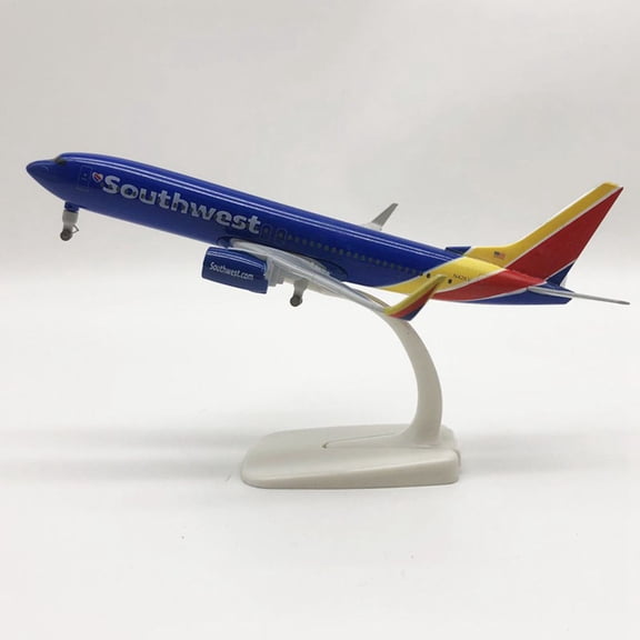 20CM Southwest Airlines B737 Airplane Model Aircraft With Wheels Landing Gears AGES 14+