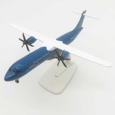 ?20CM Vietnam Airlines ATR Airplane Model Aircraft With Wheels Landing Gears AGES 14+