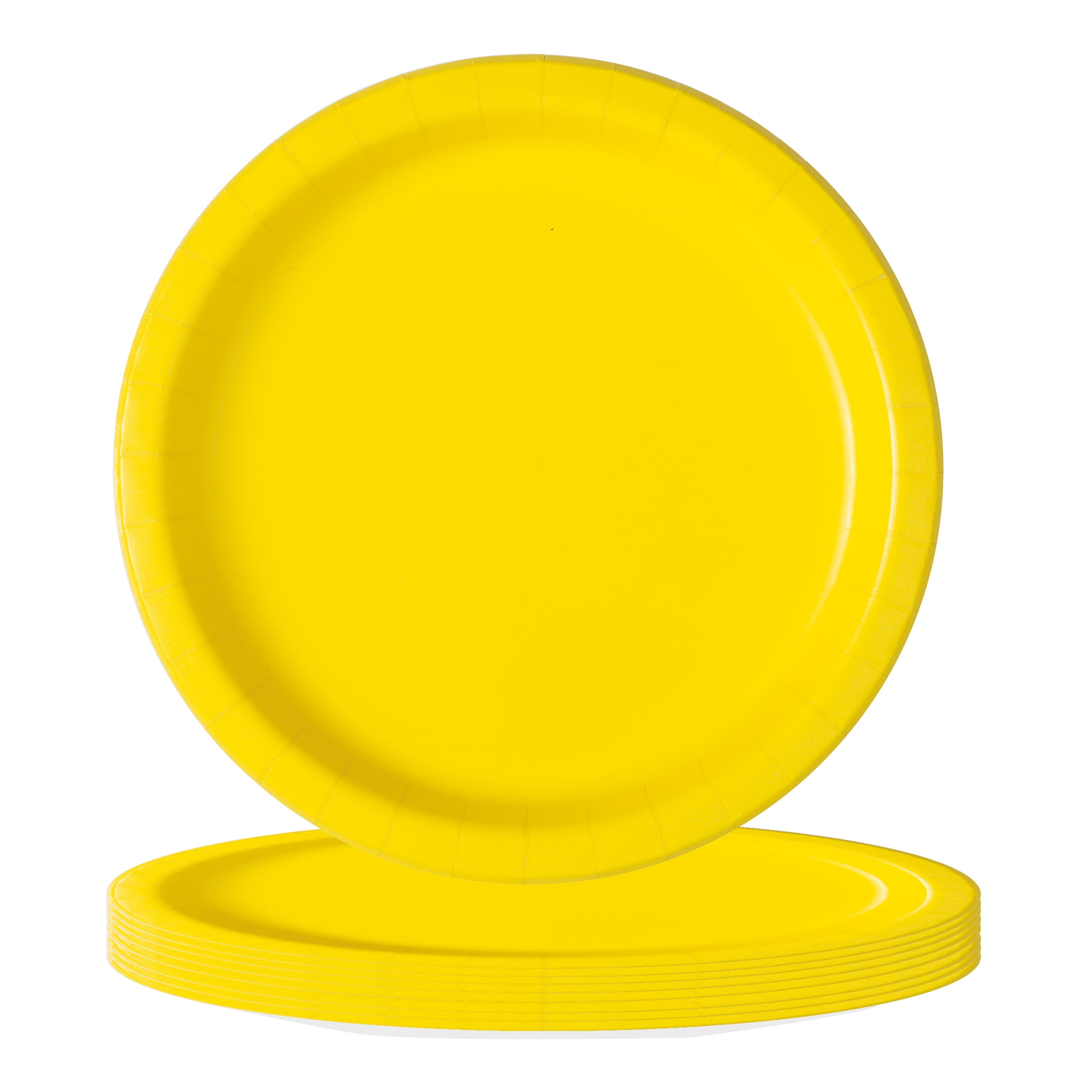 20CT 9IN Yellow Dinner Paper Plates by Way To Celebrate