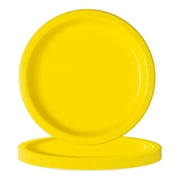 20 Count 9IN Yellow Dinner Paper Plates by Way To Celebrate