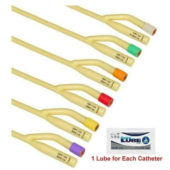 20FR Sterile High quality, Pliable, Silicone Coated, 2-Way Foley - 1 EA Only