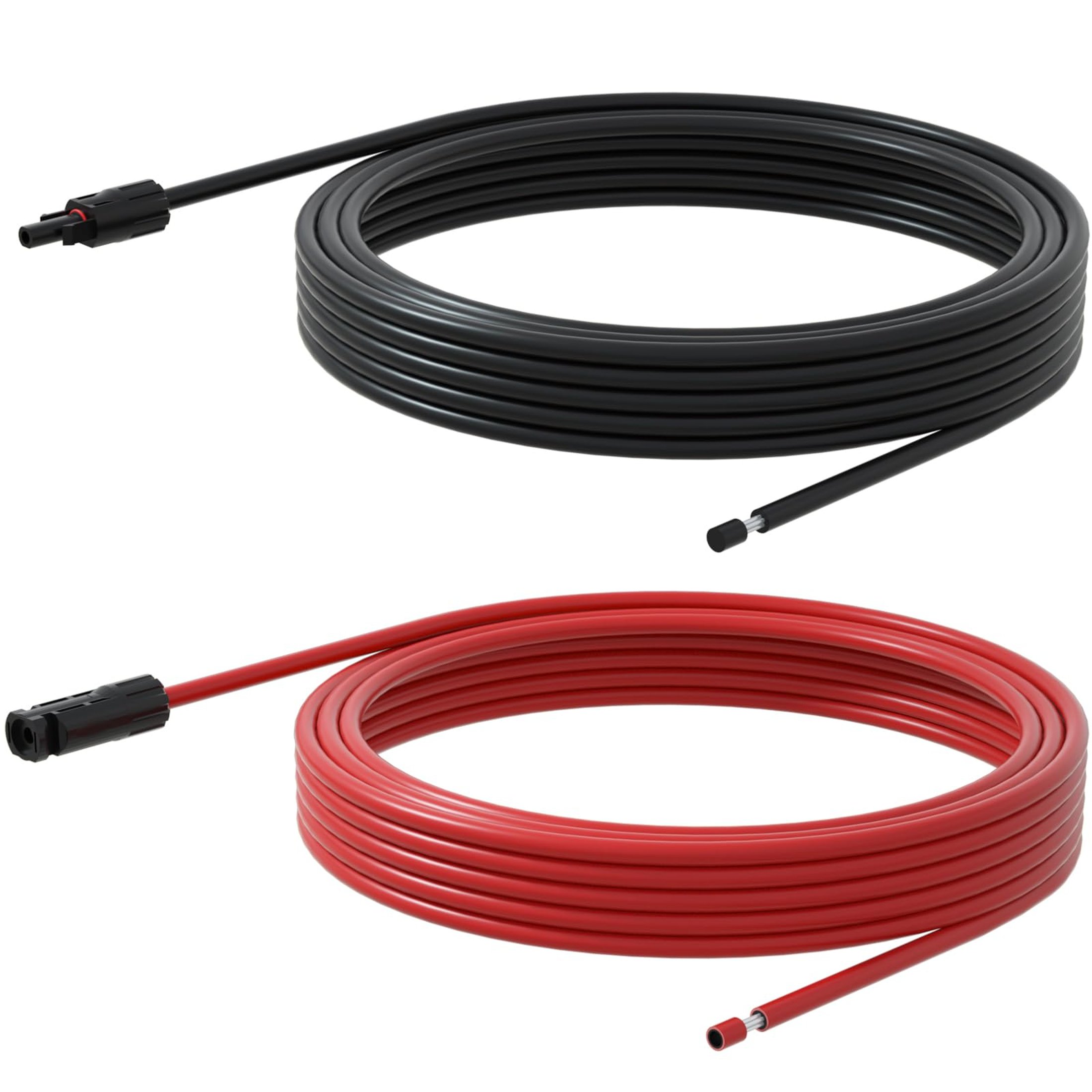 20FT 10AWG Solar Panel Extension Cable with Connectors for Easy Setup