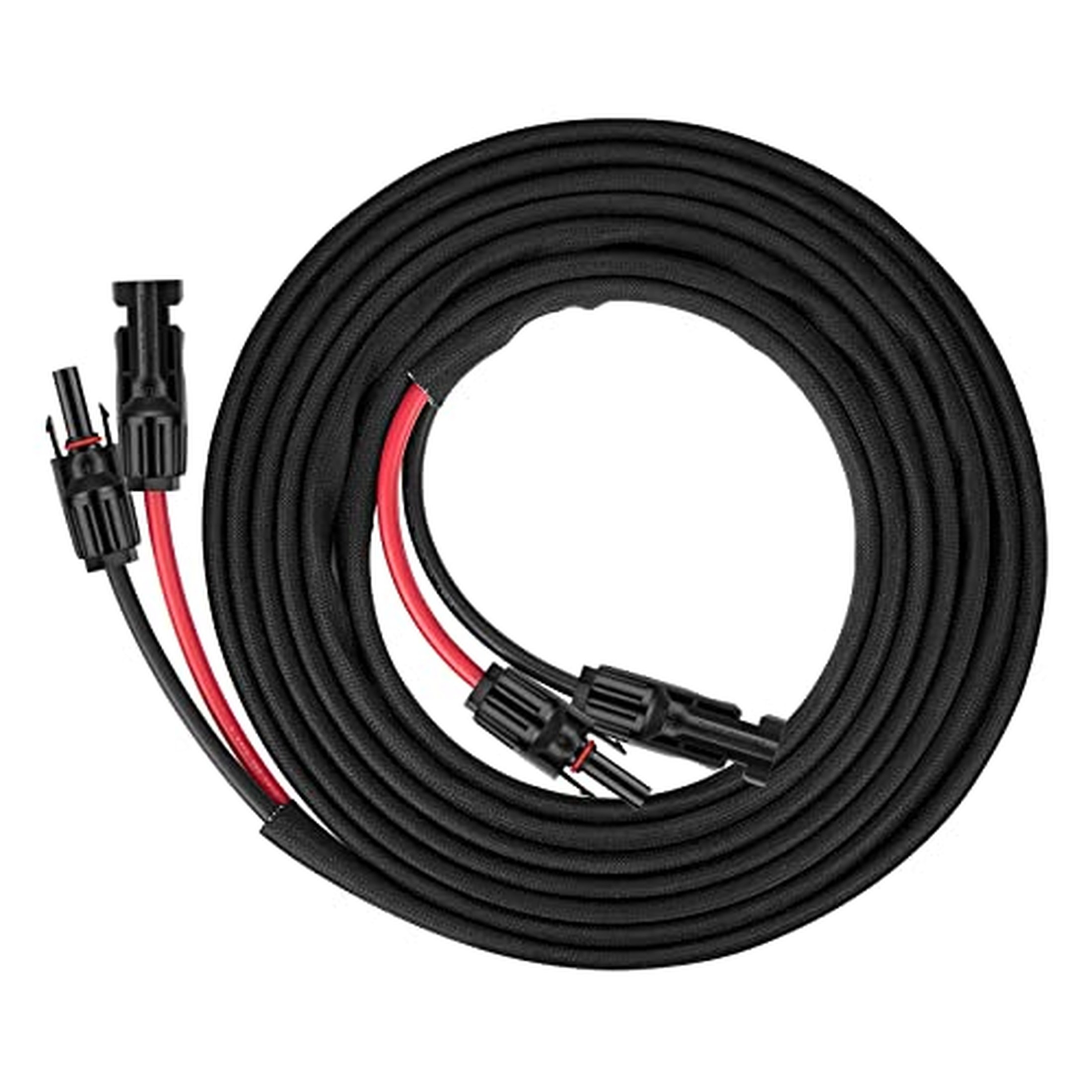 20Ft 10AWG Solar Panel Extension Cable with Connectors for Home and RV