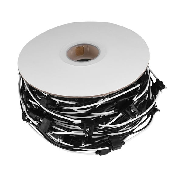 20G 2 Prong Wire Harness,150x 2 Wire Pigtail Double Male Bullet Plugs Roll Continuous 150 Plugs Fits for Clearance Side Markers of Trucks & Trailers, Atv, Utv, Campers, Tractors