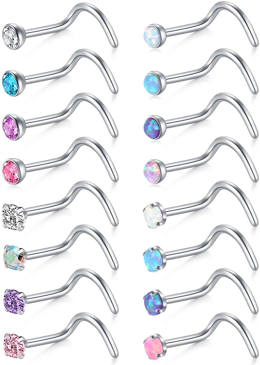 Nose piercing screw stud deals