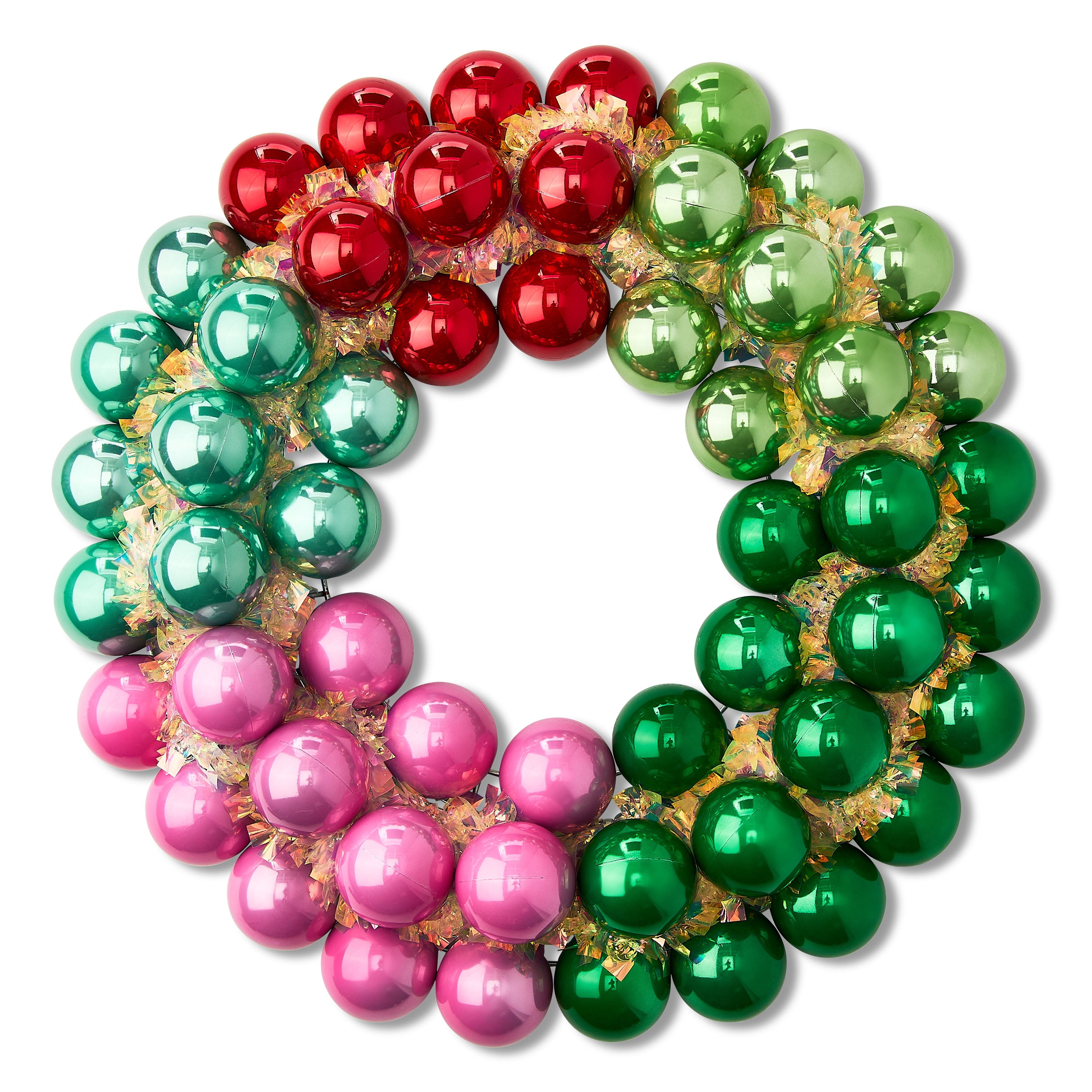Ornament Christmas Wreath, Multicolor, 20", by Holiday Time