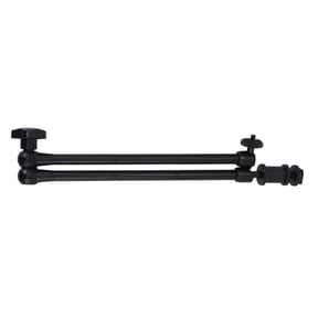 20Inch Adjustable Articulating Friction Magic Arm with Hot Shoe Mount for LED Light DSLR Rig LCD Monitor,1 * Magic Arm,Black