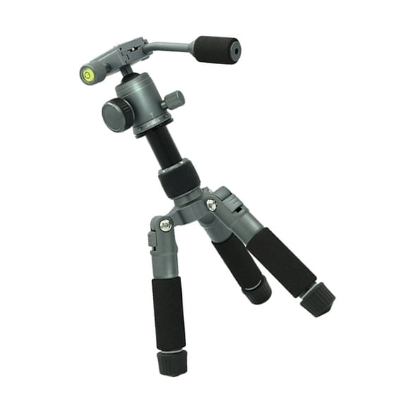 20Inch Desktop Small Tripod 360 Degree Rotation Head Lightweight Aluminum for DSLR Cameras Video Recorders and Phones