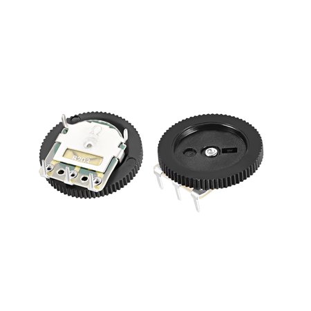 20K Ohm Dial Wheel Potentiometer for Audio Stereo Volume Switch Control 20pack