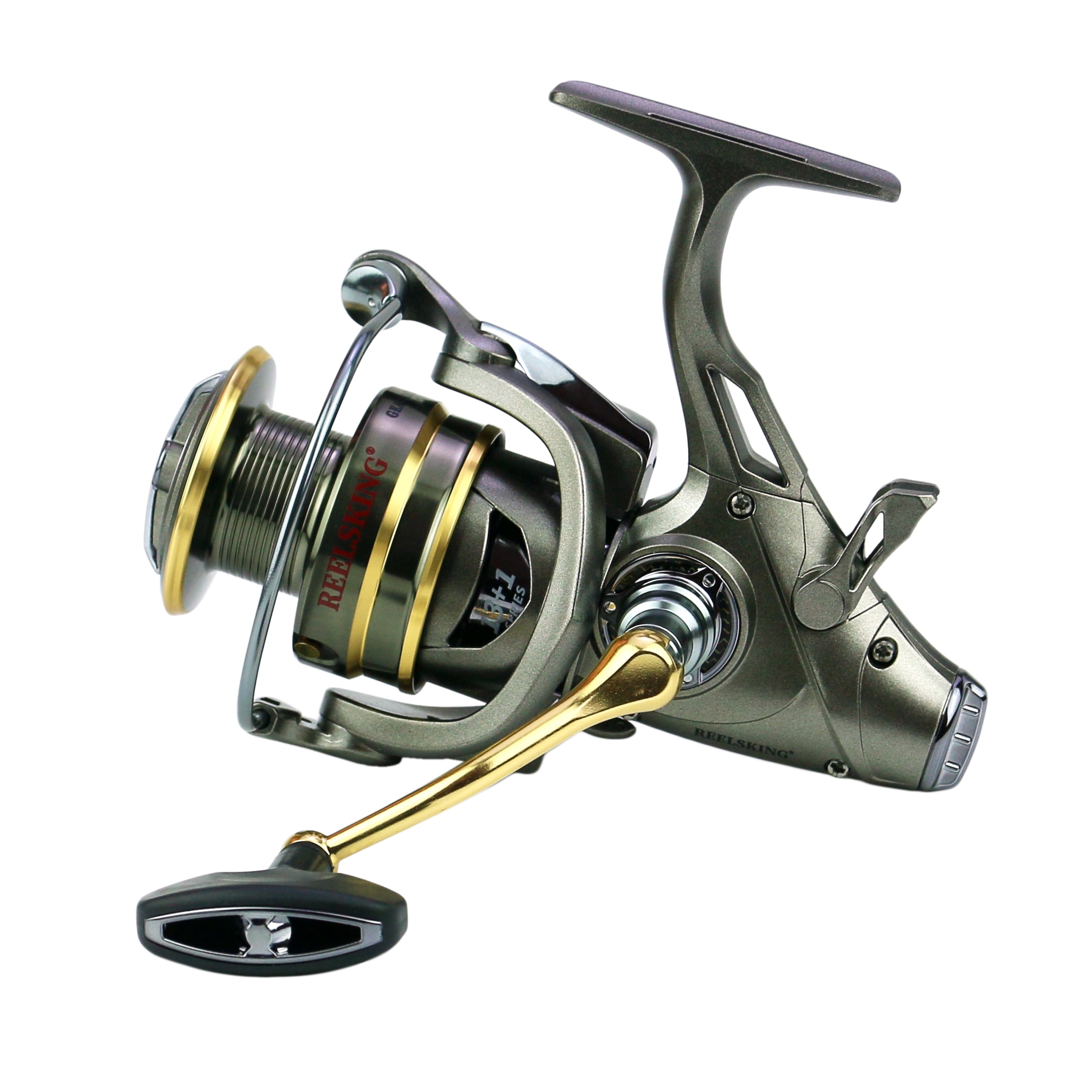 20KG towing Ahead/Post Double Brake Smooth Casting Reel High Speed Sea Bass Fishing Reel Gear ratio 5.5:1 Left/Right Hand