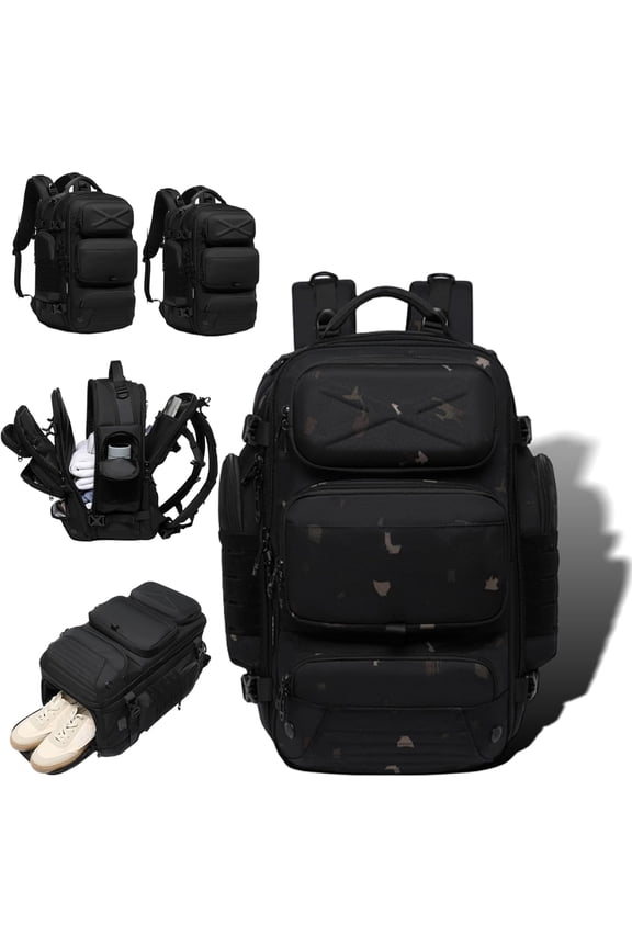 20L/35L Travel Backpack for Men & Women, Expandable 17-Inch Laptop Backpack – Carry On Flight Approved