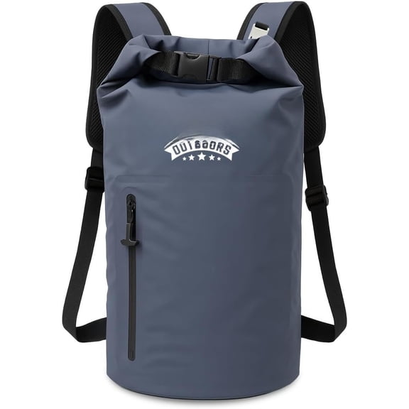 20L  Cooler Roll  Backpack Sack, Heavy-Duty Soft Insulated Bag Doubles as Dry Bag,  14+ Cans and Room for ice,  for Boating, Fishing, Kayaking, Hiking, Beach, Camping