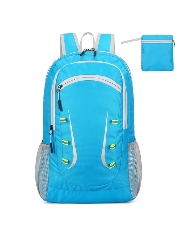 20L Foldable Hiking Backpack, Lightweight Water Resistant Packable Daypack, Outdoor Travel Backpack for Camping, Cycling, Daily Use