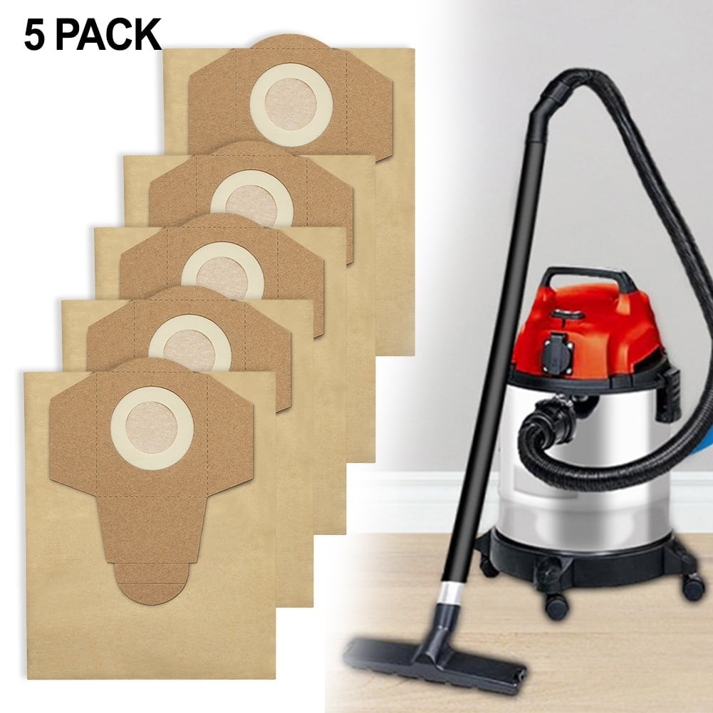 Einhell Dirt Trapper Bags - 12 Litre Vacuum Bags, Pack Of 5, Fits Einhell Wet/Dry Vacuums