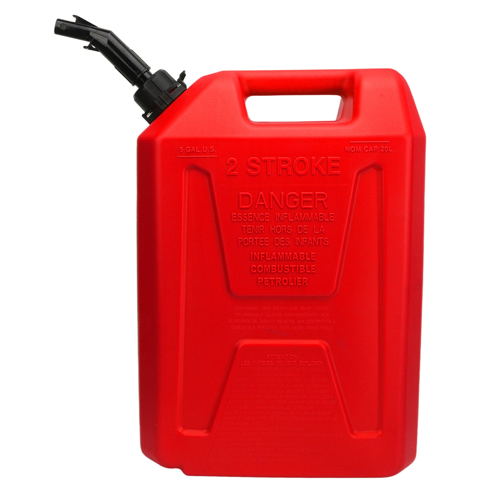 20L Gas Can, HDPE Anti Static Self Exhausting Gasoline Oil Petrol