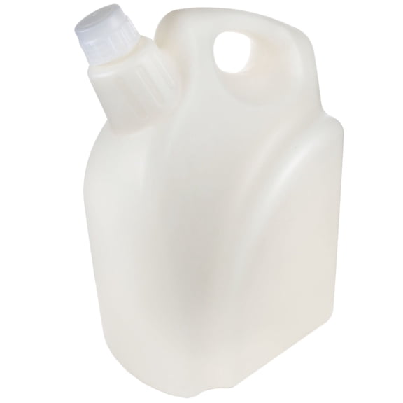 20L HDPE Jerrican with Silicone Lined Polypropylene Cap - Non-Sterile, Laboratory Container for Liquid Storage, Mixing, and Transportation - IS 6312 Tested, FDA Compliant, Scientific Applications