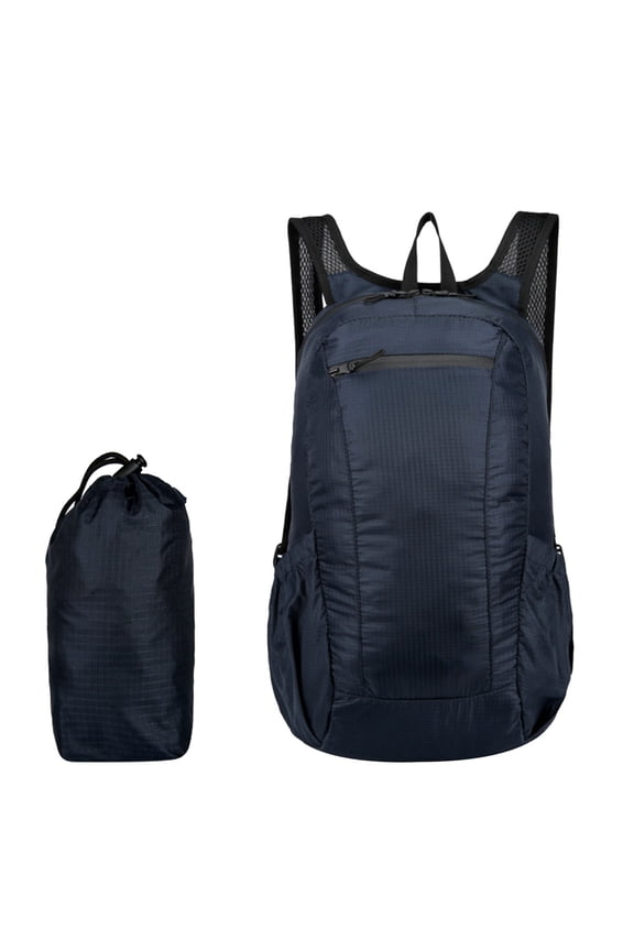 20L Lightweight Hiking Backpack Foldable Small Travel Backpack Packable Camping Backpack for Women Men (Dark Blue)