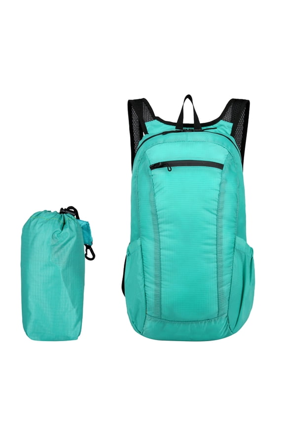 20L Lightweight Hiking Backpack Foldable Small Travel Backpack Packable Camping Backpack for Women Men (Light Blue)