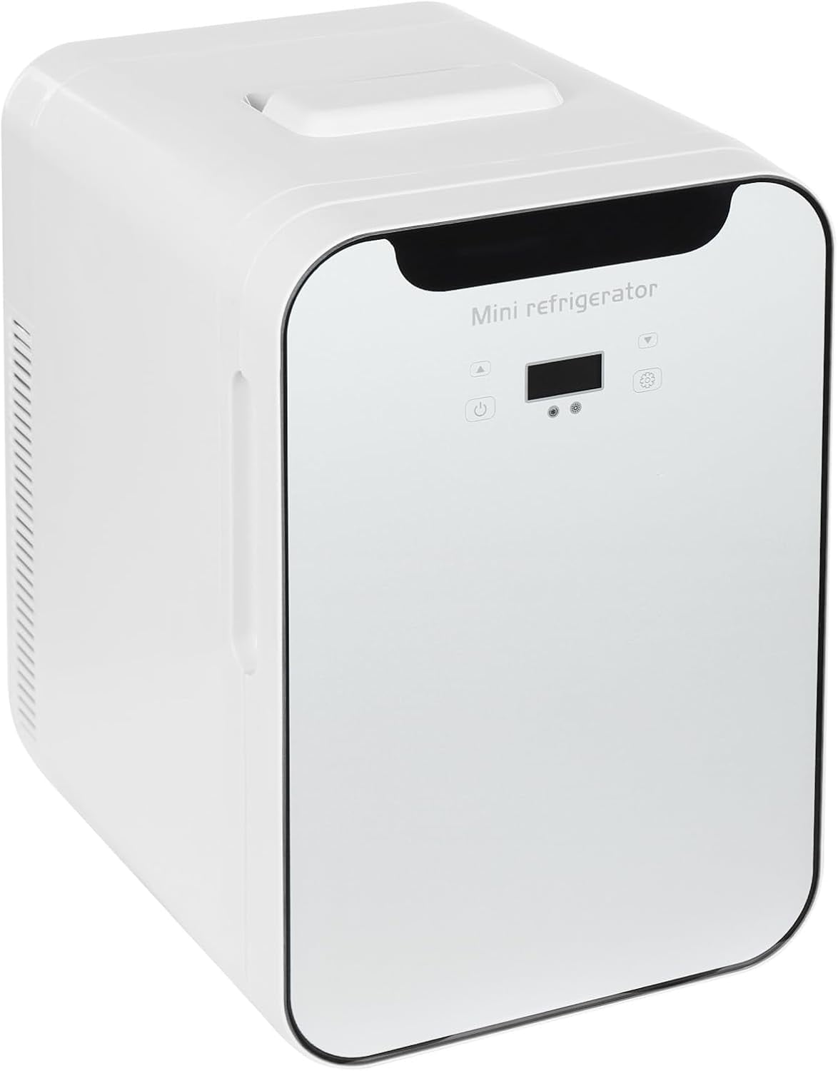 20L Mini Fridge, Portable Mini Fridge w/LED Temperature Control, 110V AC and 12V DC, Cooler & Warmer Multifunctional Fridge for Apartment, Office, Car