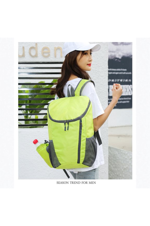 20L Ultralight Foldable Hiking Backpack With Waterproof Coating, Large Capacity For Outdoor Travel, Unisex Design For Hiking Trekking Camping Sports Activities