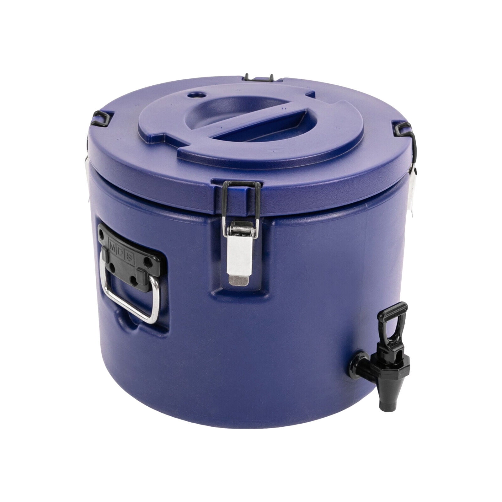 20L Water Cooler Jug Portable Camping Beverage Dispenser Bucket Spout Stainless Steel Beverage Dispenser Round