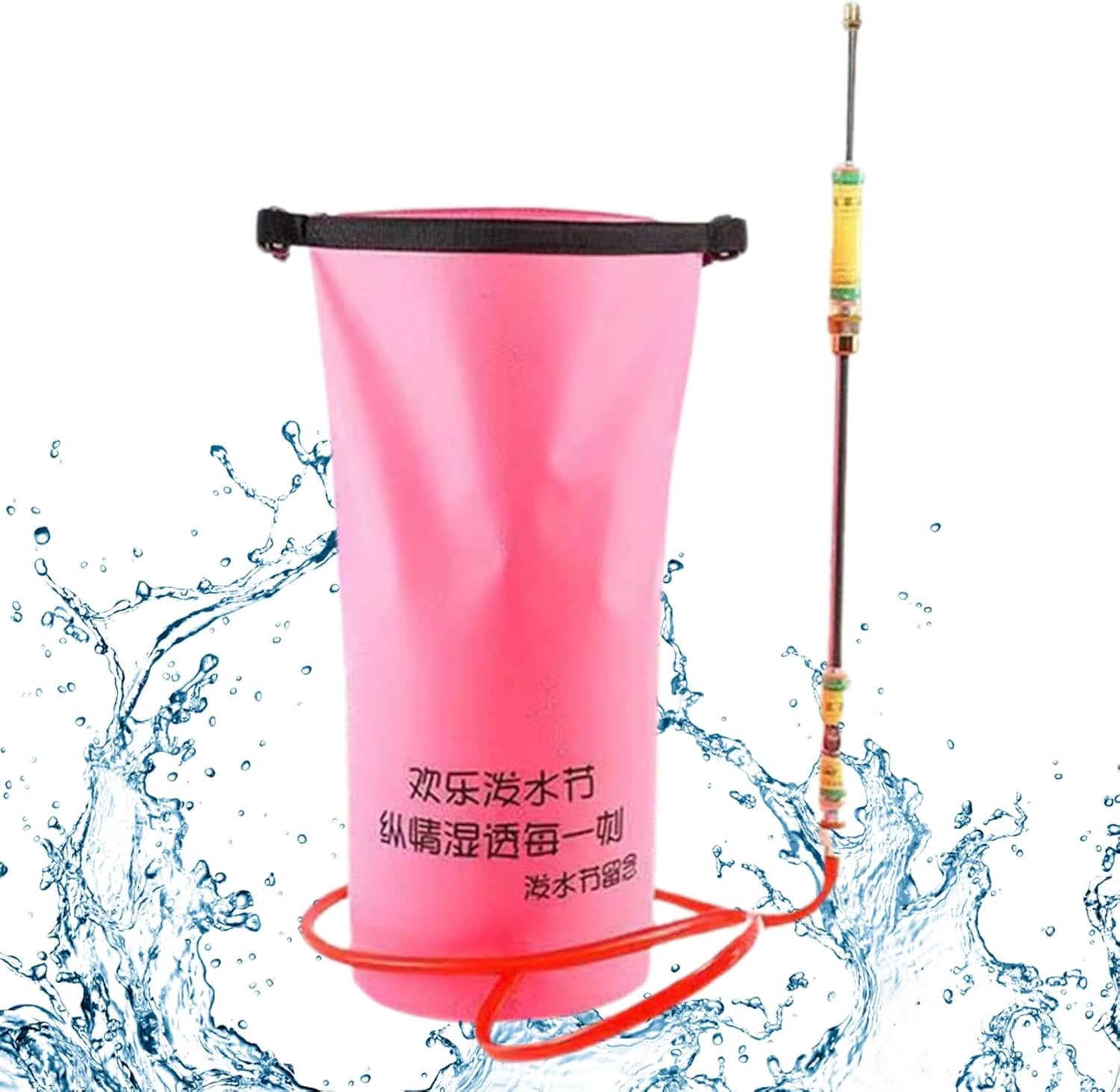 20L Water Squirter Backpack,Mesh Material High-Pressure Foam Water,Large Capacity Liquid Spraying For Yard Maintain,Hot Weather Pool Game for Outdoor Fun, Bathing Play, Beach