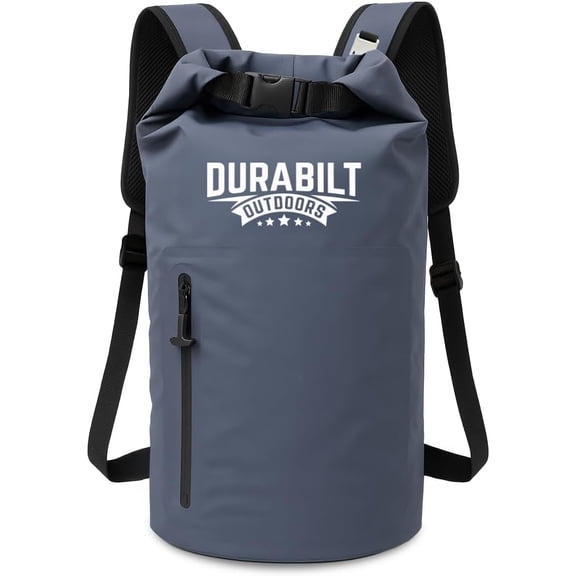 20L Waterproof Cooler Roll Top Backpack Sack, Heavy-Duty Soft Insulated Bag Doubles as Dry Bag, Holds 14+ Cans and Room for ice, Ideal for Boating, Fishing, Kayaking, Hiking, Beach, Camping