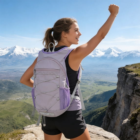 20L Waterproof Cycling Backpack - High-Density Nylon, Lightweight & Ergonomic Design, Multi-Color Options, for Hiking/Camping/Travel (23x12x41cm, 300g)