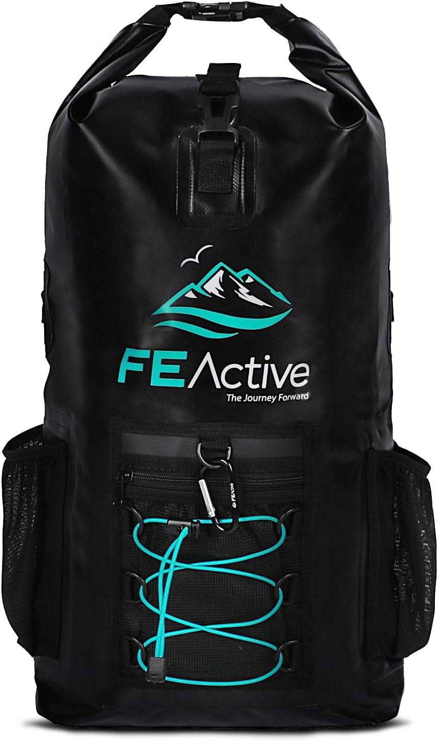 20L Waterproof Dry Bag Backpack for Hiking, Camping & Fishing Gear - For Kayaking, Boating Travel Made in California, USA