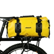 Rhinowalk 20L Waterproof Duffel Bag Multifunctional Cycling Rear Seat Trunk Bag Bike Rack Pannier Bag Camping Boating Kayaking Traveling Beach