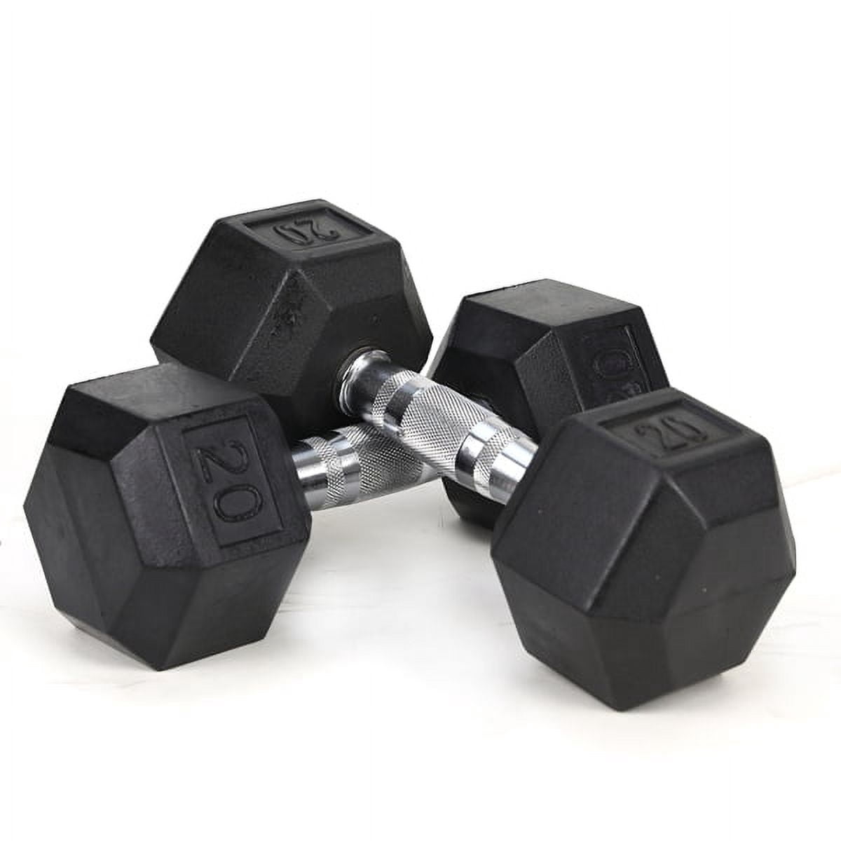 Body Revolution Hex Dumbbells 20Kg Pair | Robert Dyas