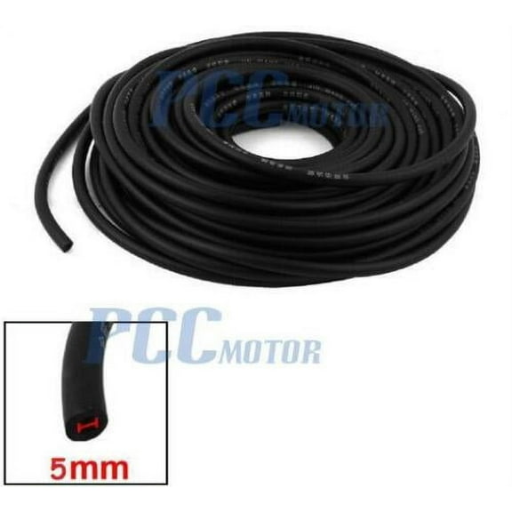 20M 65ft Long Fuel Line Hose Black for Motorcycle Pit Dirt Bike ATV Quad GU07