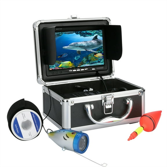 20M 7" Screen 1000tvl Underwater Fishing Video Camera Fish Finder Camera For Ice Fishing Sea Fishing Boat Fishing Camera ,Easy to Operate