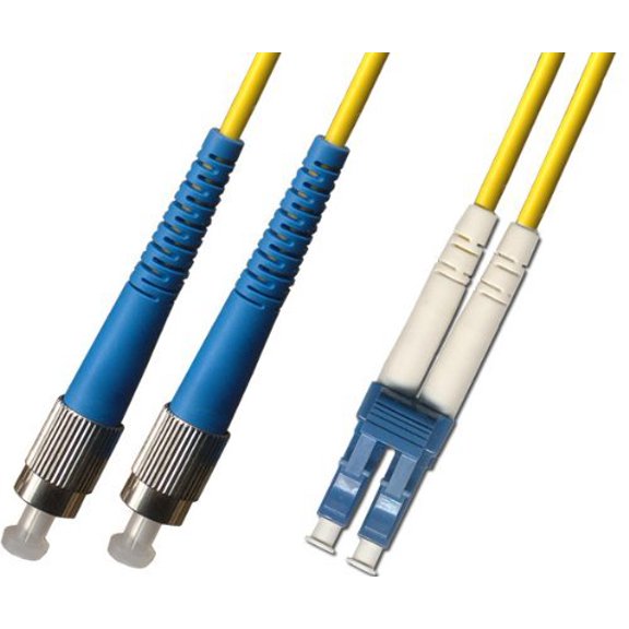 20M Singlemode Duplex Fiber Optic Cable (9/125) - FC to LC