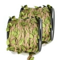 thumbnail image 1 of 20M Twine Green Leaf Jute 5MM Rope Hemp Burlap Ribbon String Heavy Duty Hanging Gardening Decoration or for Arts and Craftsgreen, 1 of 5