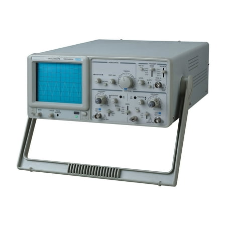 20MHz Dual Channel Analog Oscilloscope, 10 Times Sweep Magnification, X-Y Mode