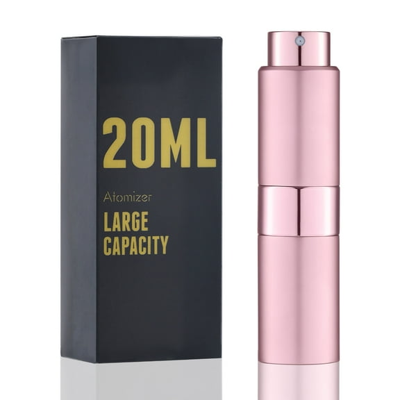 20ML Atomizer Perfume Spray Bottle for Travel Empty Cologne Dispenser, Portable Sprayer (Pink, 1PCS)