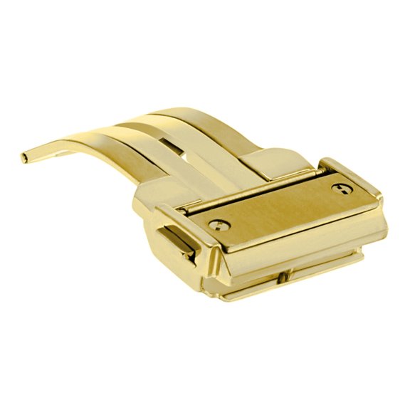 20mm Deployment Clasp Buckle Strap For Hublot Big Bang Push Button Gold 38mm