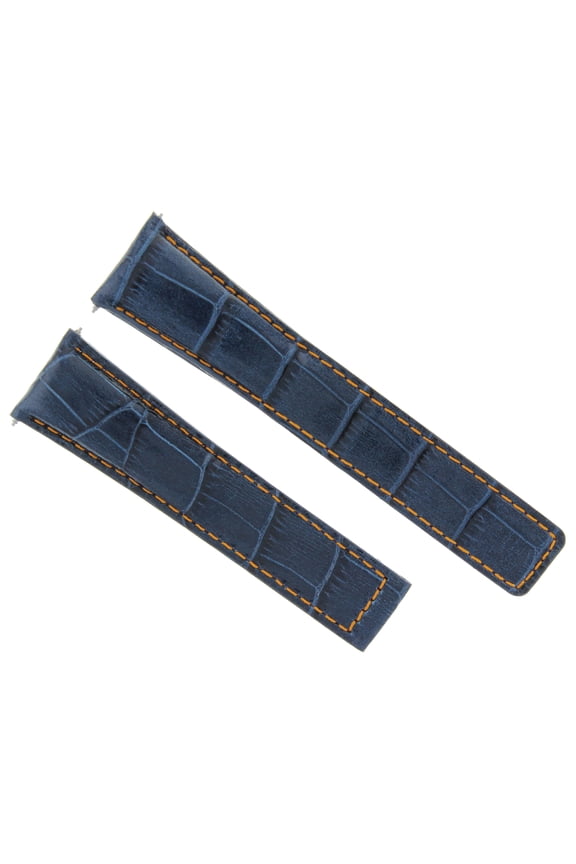 20MM LEATHER BAND STRAP FOR TAG HEUER CARRERA CHRONO BLUE OS FIT FC-5037-39-41