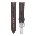 thumbnail image 1 of 20MM LEATHER STRAP WATCH BAND FOR IWC PORTUGUESE DEPLOYMENT CLASP DARK BROWN, 1 of 2