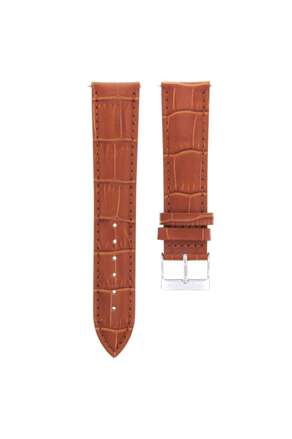 20MM LEATHER WATCH STRAP BAND FOR 36MM ROLEX DATEJUST 16013 16014 16233 TAN