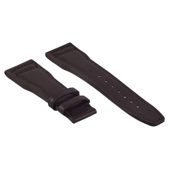 20MM LEATHER WATCH STRAP BAND FOR IWC PILOT PORTUGUESE DEPLOYMENT CLASP BROWN WS