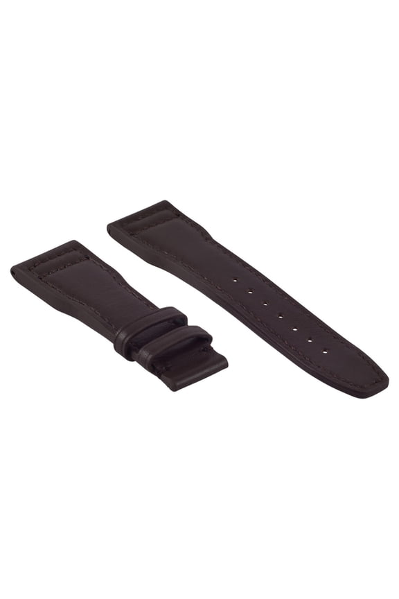 20MM LEATHER WATCH STRAP BAND FOR IWC PILOT PORTUGUESE DEPLOYMENT CLASP BROWN WS