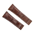 thumbnail image 1 of 20MM LEATHER WATCH STRAP BAND FOR ROLEX DAYTONA 16518 116519 BROWN WS LONG, 1 of 2