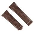 thumbnail image 1 of 20MM LEATHER WATCH STRAP BAND FOR ROLEX DAYTONA 16518 16519 L/BROWN WS SHORT, 1 of 2
