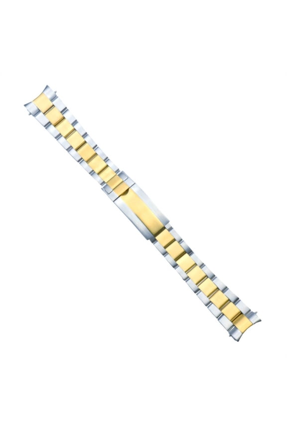 20MM OYSTER WATCH BAND FOR 40MM NEW ROLEX GMT MASTER I II GLIDE LOCK TWO TONE