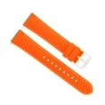 thumbnail image 1 of 20MM RUBBER DIVER BAND STRAP FOR CITIZEN ECO DRIVE WATCH ORANGE WHITE STITCH, 1 of 2