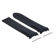 thumbnail image 1 of 20MM RUBBER DIVER STRAP BAND 41MM FOR OMEGA SEAMASTER PLANET OCEAN CURVED END BLUE, 1 of 2