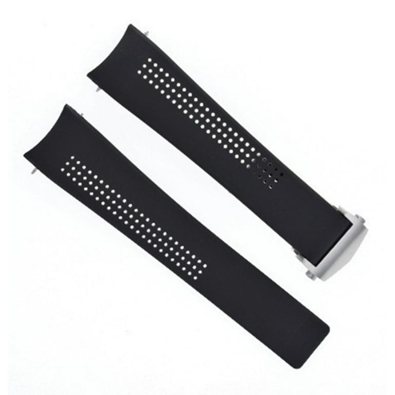 20MM RUBBER STRAP BAND FOR 42MM TAG HEUER F1 AQUARACER CALIBRE 5