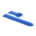 thumbnail image 1 of 20MM SOFT RUBBER DIVER BAND STRAP FOR GUESS WATCH BLUE WHITE STITCHING, 1 of 2